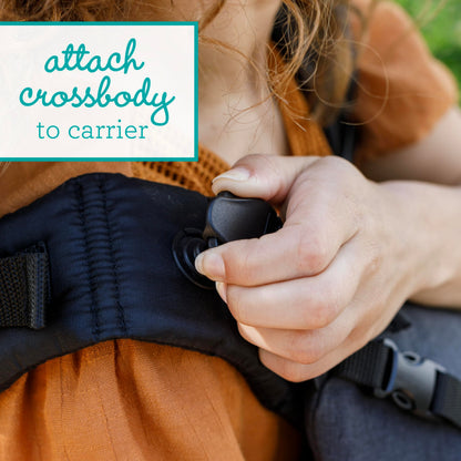 Infantino Flip 4-in-1 Baby Carrier Convertible Ergonomic, Gray