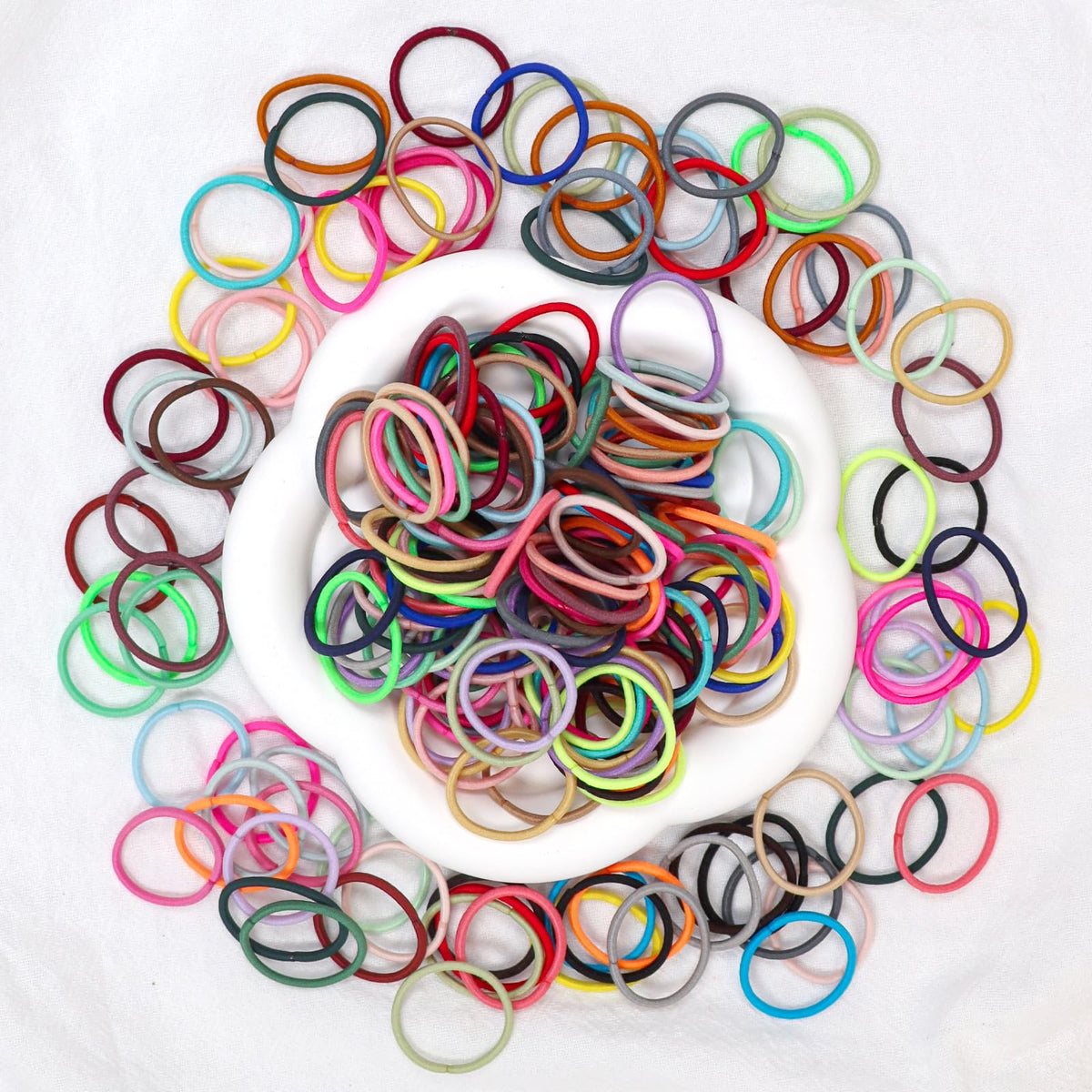 200PCS Baby Hair Ties,Small Hair Ties for Baby Girls Toddlers