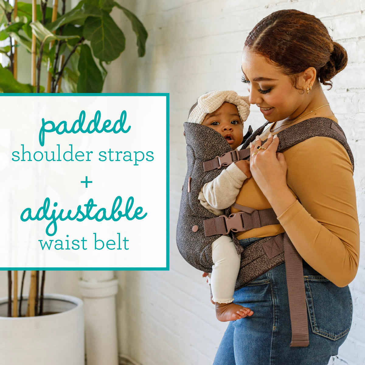 Infantino Flip 4-in-1 Baby Carrier Convertible Ergonomic, Gray