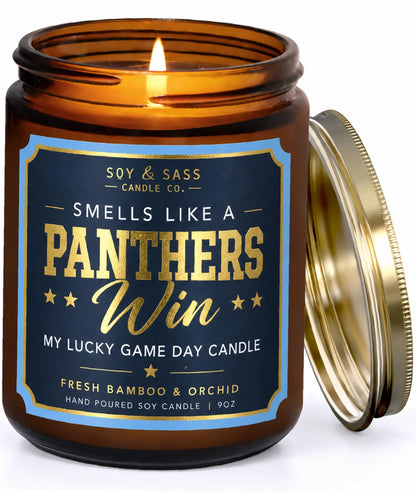Vikings Gifts for Women / Men - Smells like a Vikings Win Candle, USA Made