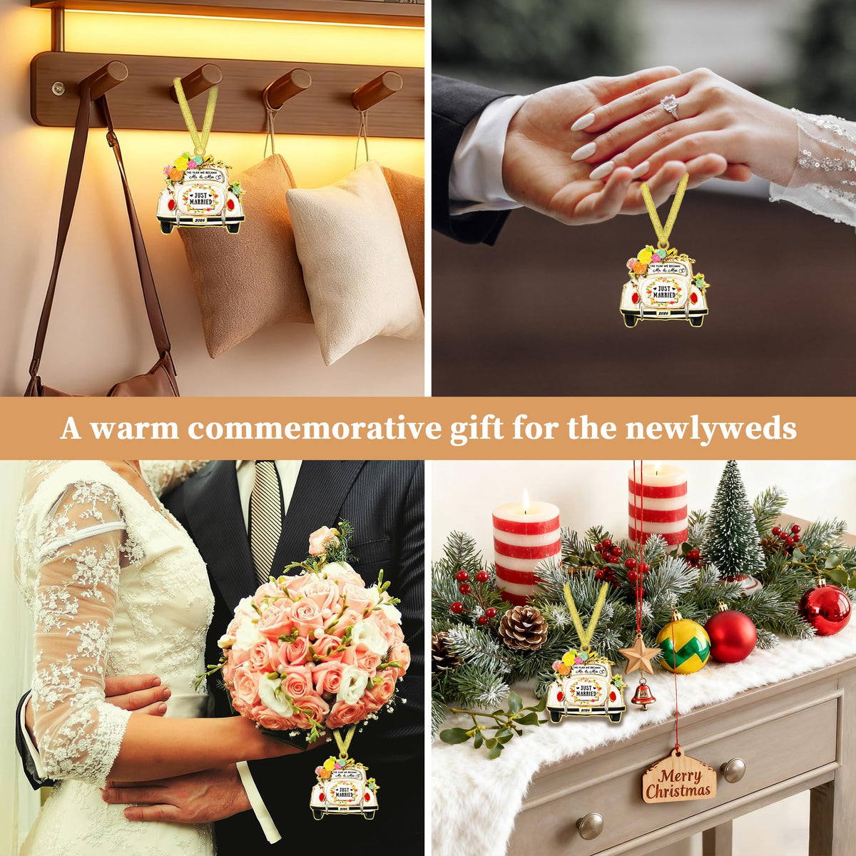 Sereney Engagement Gifts for Couples, Engagement Christmas Ornament 2026