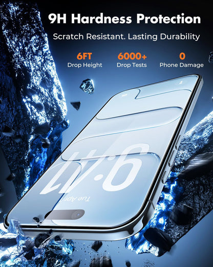 UNBREAKcable 3-Pack Screen Protector for iPhone SE 2022/SE 2020, iPhone 8/7