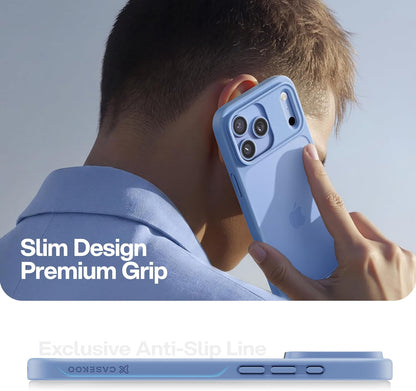 CASEKOO for iPhone Air Case, Crystal Clear, Patented Anti-Yellowing, Slim