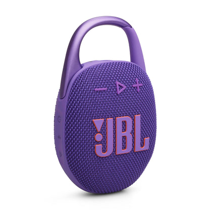 JBL Clip 5 - Ultra-Portable, Waterproof & Dustproof Bluetooth Speaker, Big JBL Pro Sound with Punchy bass, Integrated Carabiner, Up to 12 Hours of Play, Made in Part with Recycled Materials (Black)