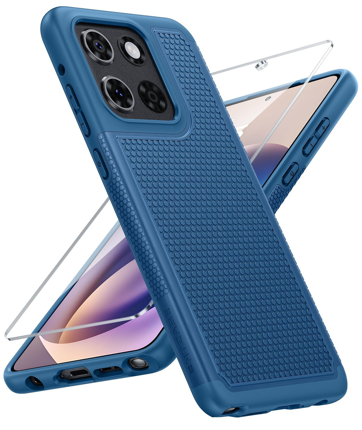 FNTCASE for Google Pixel 9a Case: Green Non Slip Textured