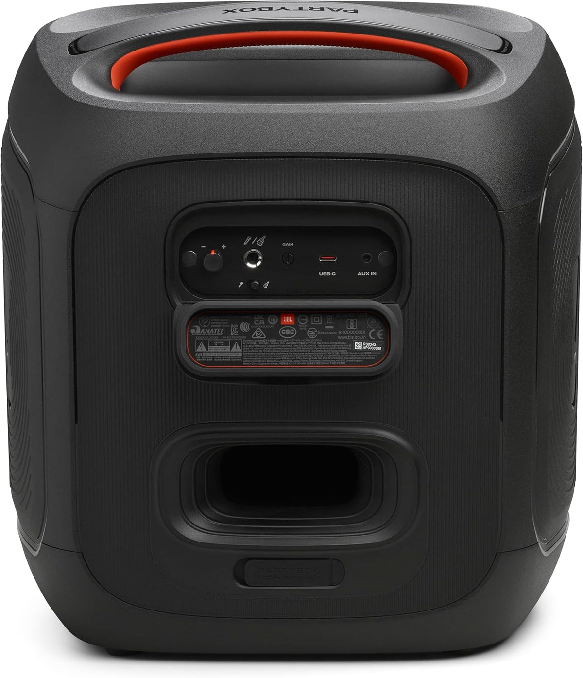 JBL PartyBox Encore Essential 2 Portable Speaker, AI Sound Boost - Black