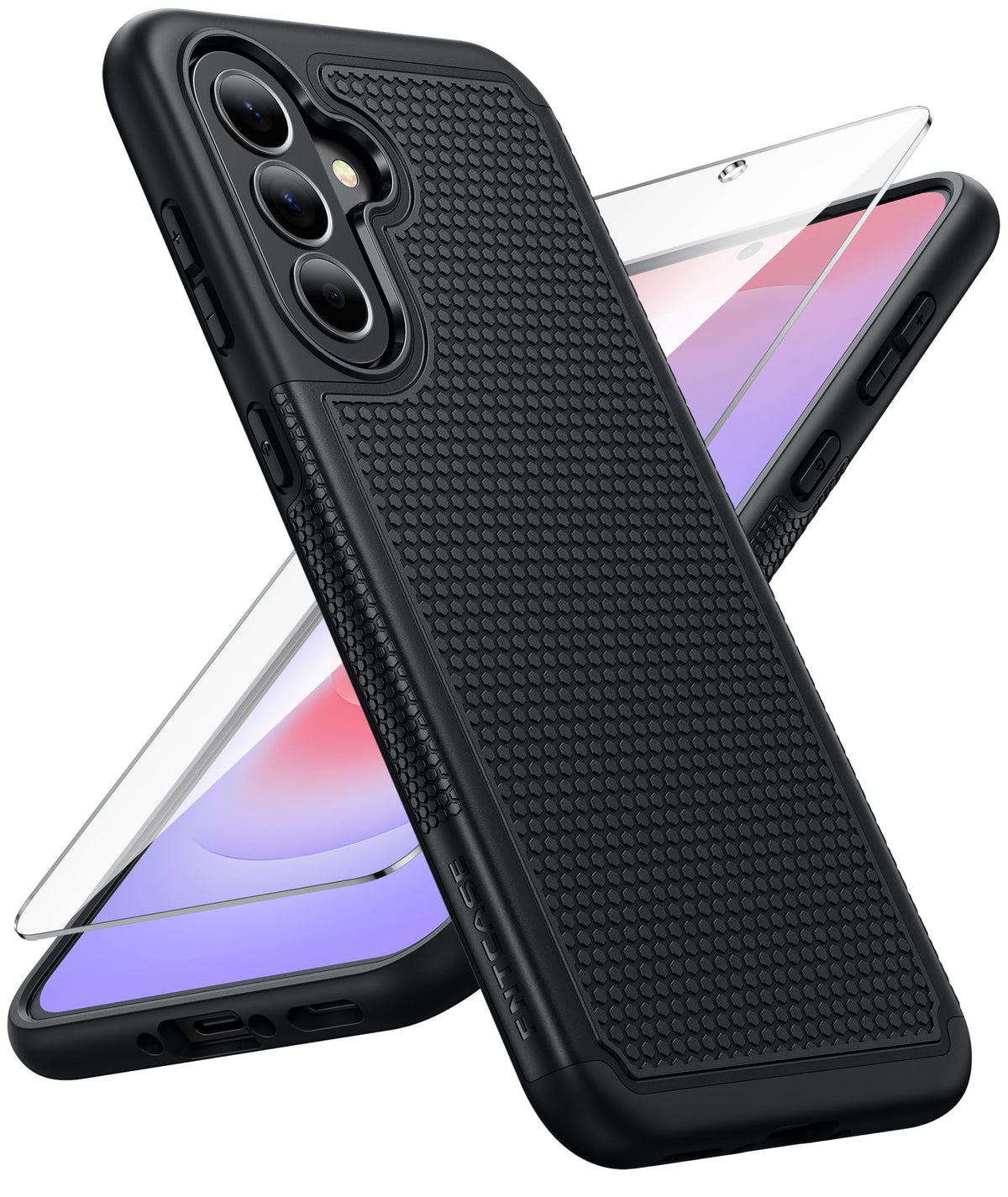 FNTCASE for Google Pixel 9a Case: Green Non Slip Textured