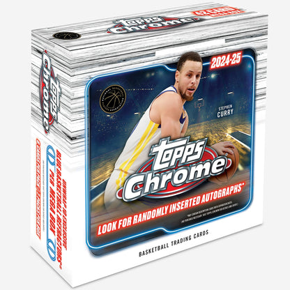 2024-25 Topps Chrome NBA Basketball - Factory Sealed - Value Box