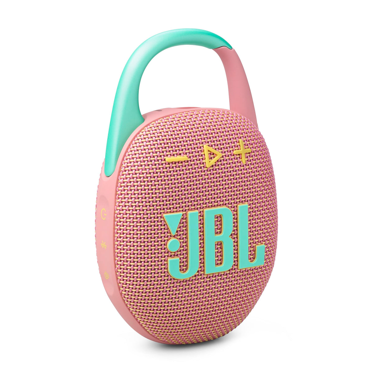 JBL Clip 5 - Ultra-Portable, Waterproof & Dustproof Bluetooth Speaker, Big JBL Pro Sound with Punchy bass, Integrated Carabiner, Up to 12 Hours of Play, Made in Part with Recycled Materials (Black)