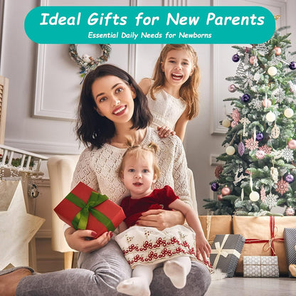 HOMEXCEL Baby Washcloths 24 Pack Microfiber Coral Fleece Soft Wash Cloths