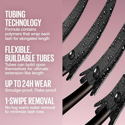 Maybelline Lash Sensational Sky Tubes Tubing Mascara, Very Black