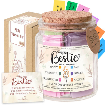 Read This When Bible Verses Jar – Birthday Gifts for Women, Christian Gifts, Christmas Gift for Women, Gift for Mom from Daughter