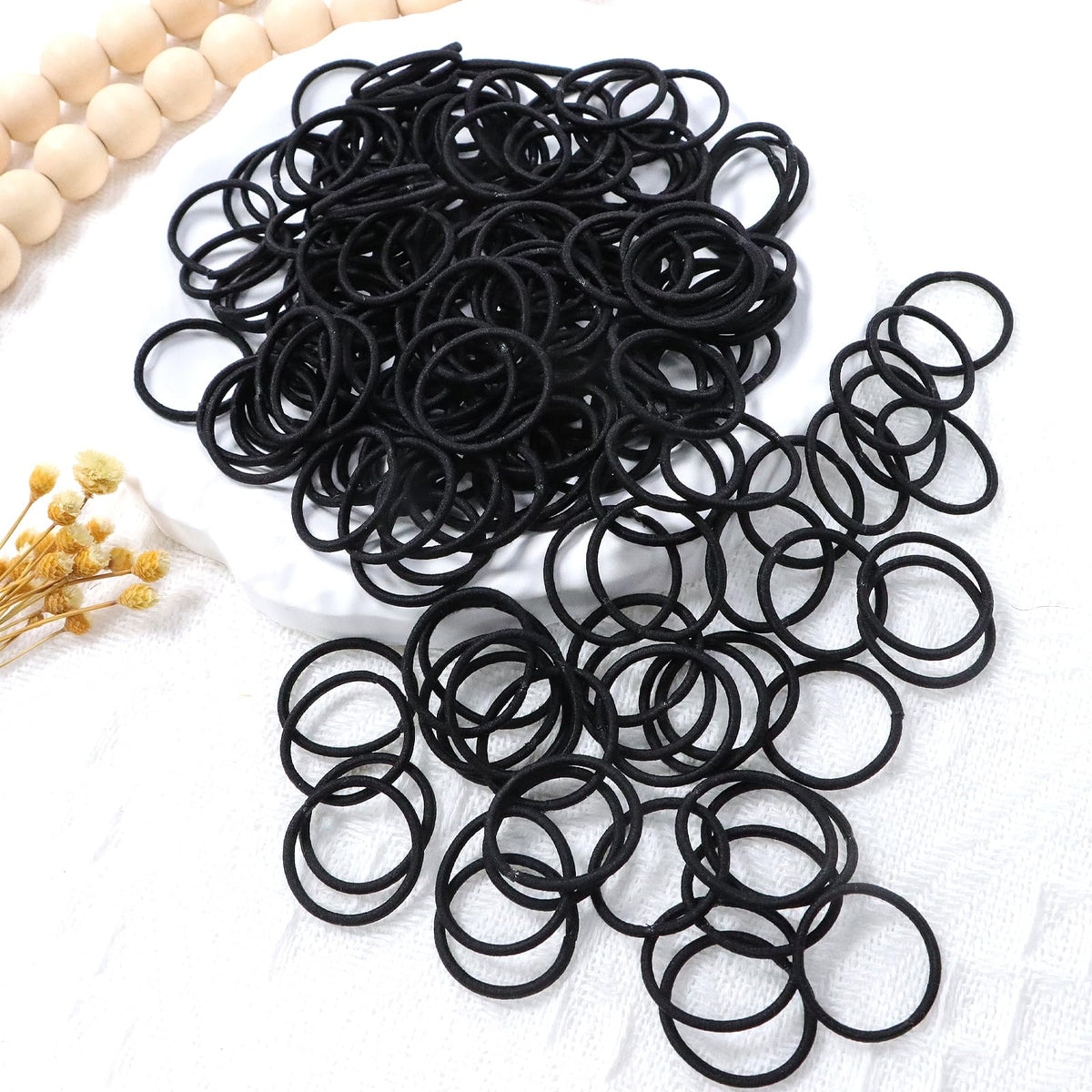 200PCS Baby Hair Ties,Small Hair Ties for Baby Girls Toddlers