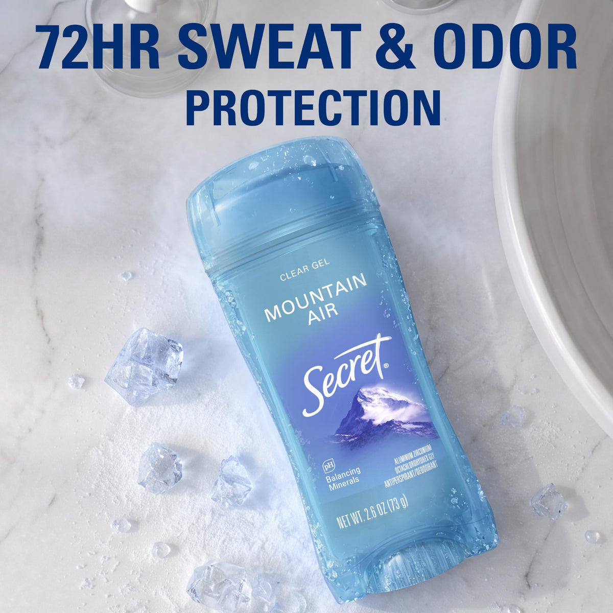 Secret Antiperspirant Deodorant for Women, Cozy Vanilla Scent, 2.6 oz