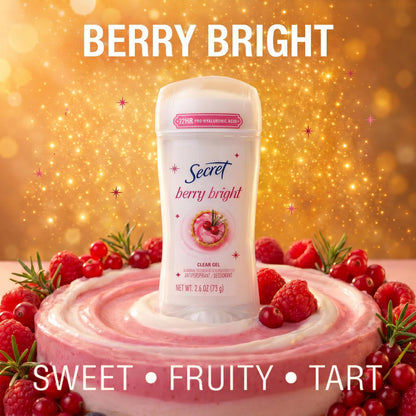 Secret Antiperspirant Deodorant for Women, Cozy Vanilla Scent, 2.6 oz