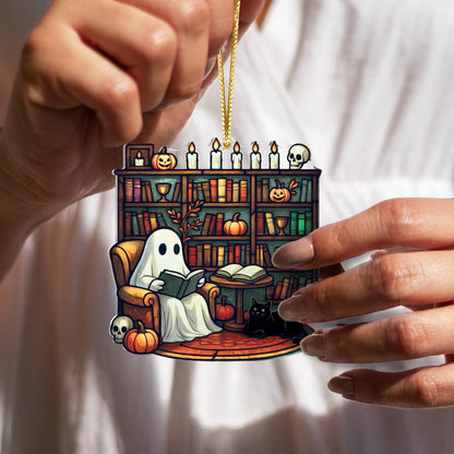 Halloween Plant Gifts, Stained Glass Window Hanging, Gothic Spooky Decor