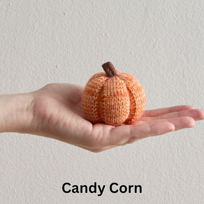 Mini Knit Pumpkins Set of 5, Fall Décor (Autumn Set)