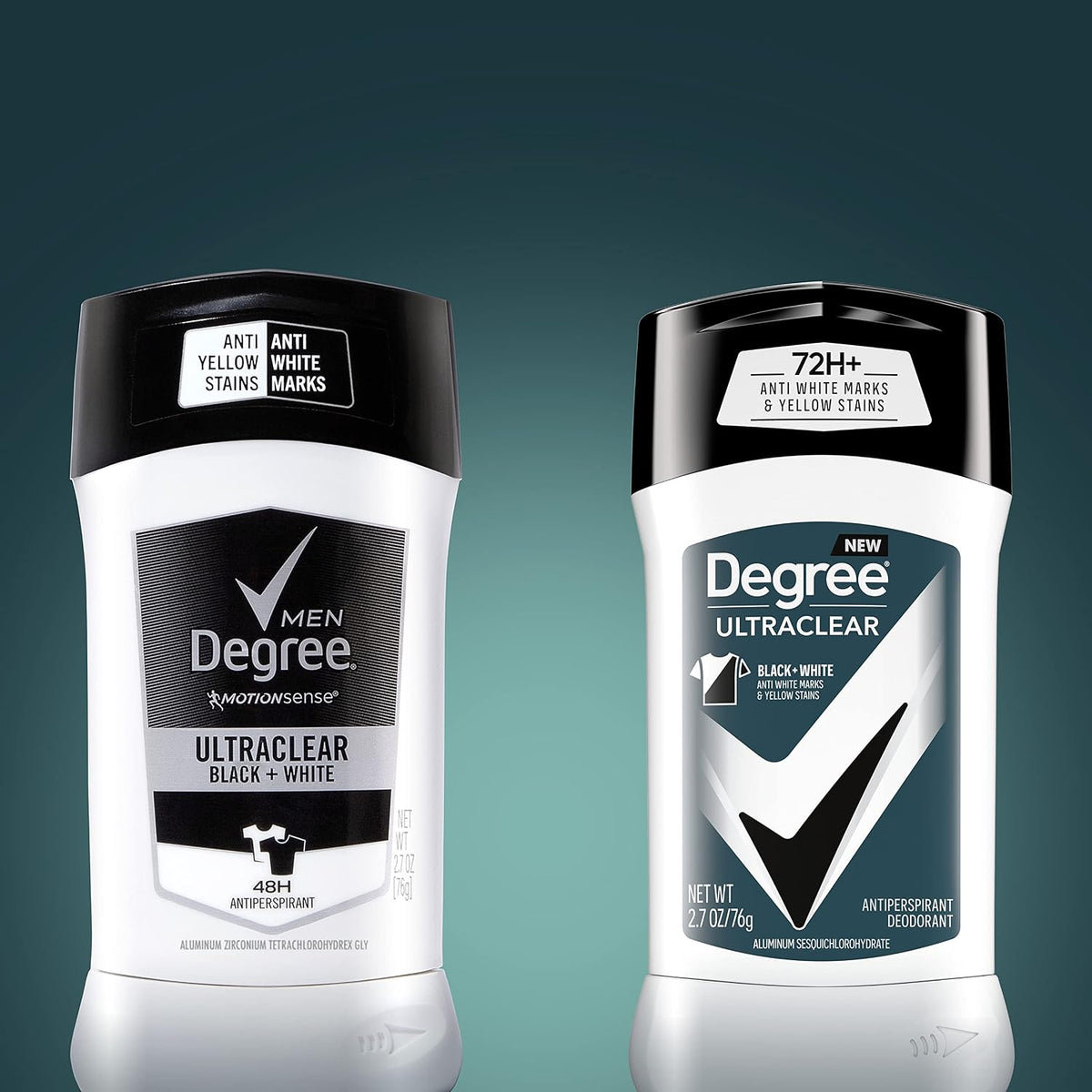 Degree Men UltraClear Antiperspirant Deodorant, 2 Count, 2.7 oz