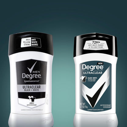 Degree Men UltraClear Antiperspirant Deodorant, 2 Count, 2.7 oz
