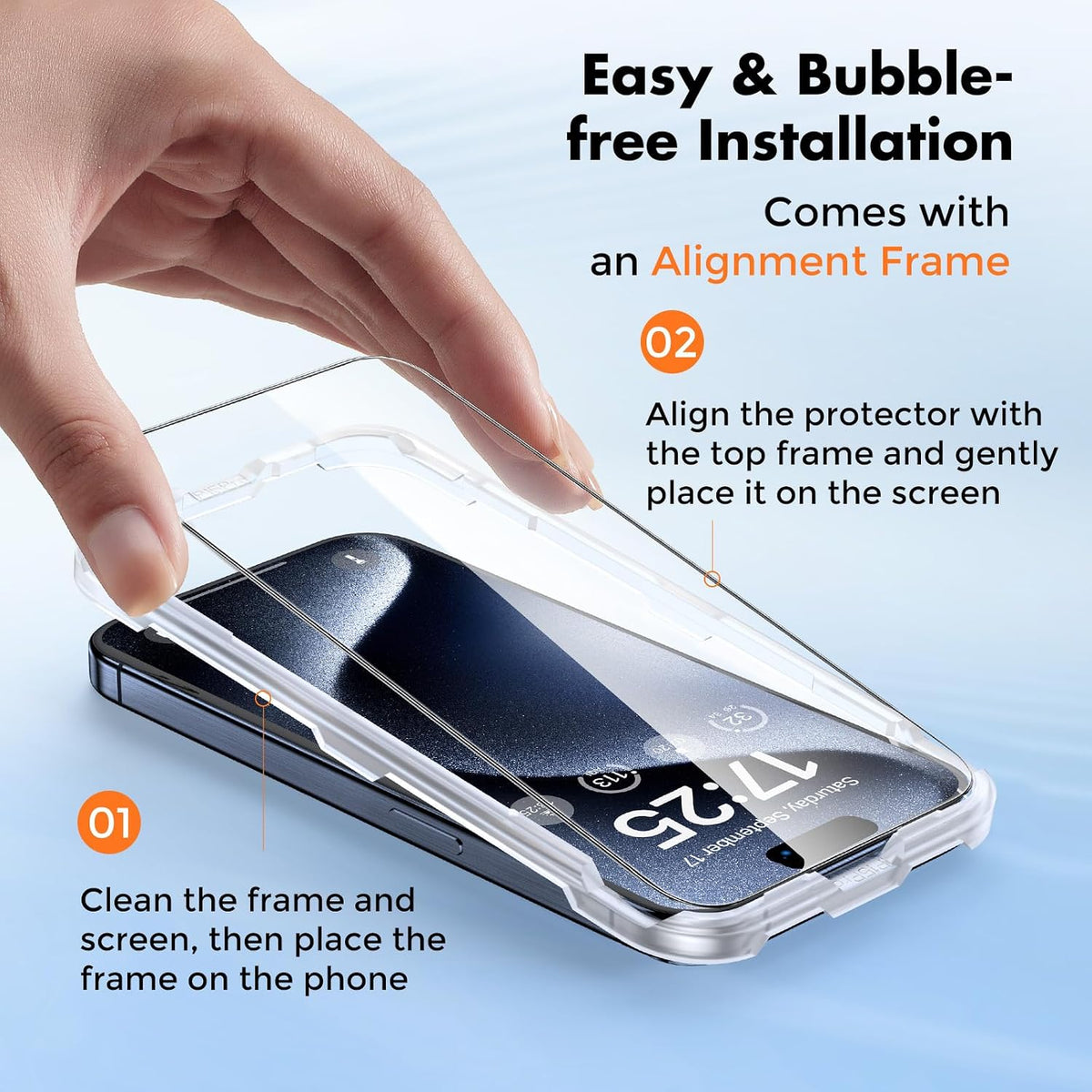 UNBREAKcable 3-Pack Screen Protector for iPhone SE 2022/SE 2020, iPhone 8/7