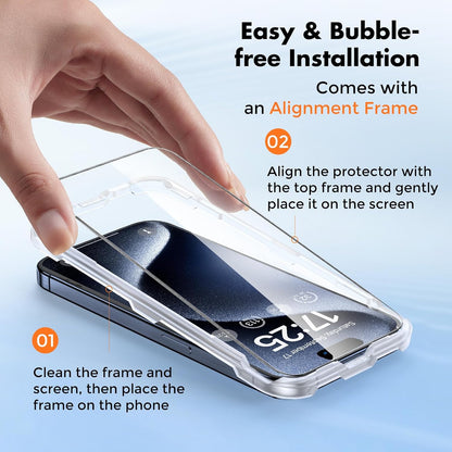 UNBREAKcable 3-Pack Screen Protector for iPhone SE 2022/SE 2020, iPhone 8/7