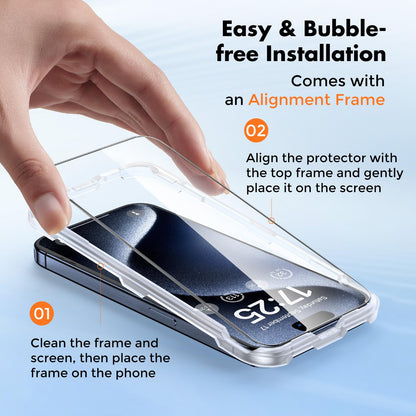UNBREAKcable 2-Pack Screen Protector for iPhone 14 Plus/13 Pro Max