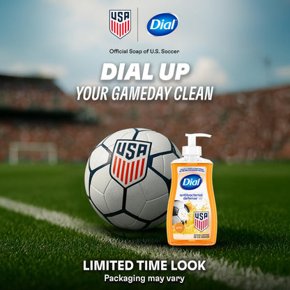 Dial Antibacterial Defense Liquid Hand Soap + Aloe, White Tea Scent, 11 Fl Oz (Pack of 4), Dermatologist-Tested Hand Wash, Gentle Formula