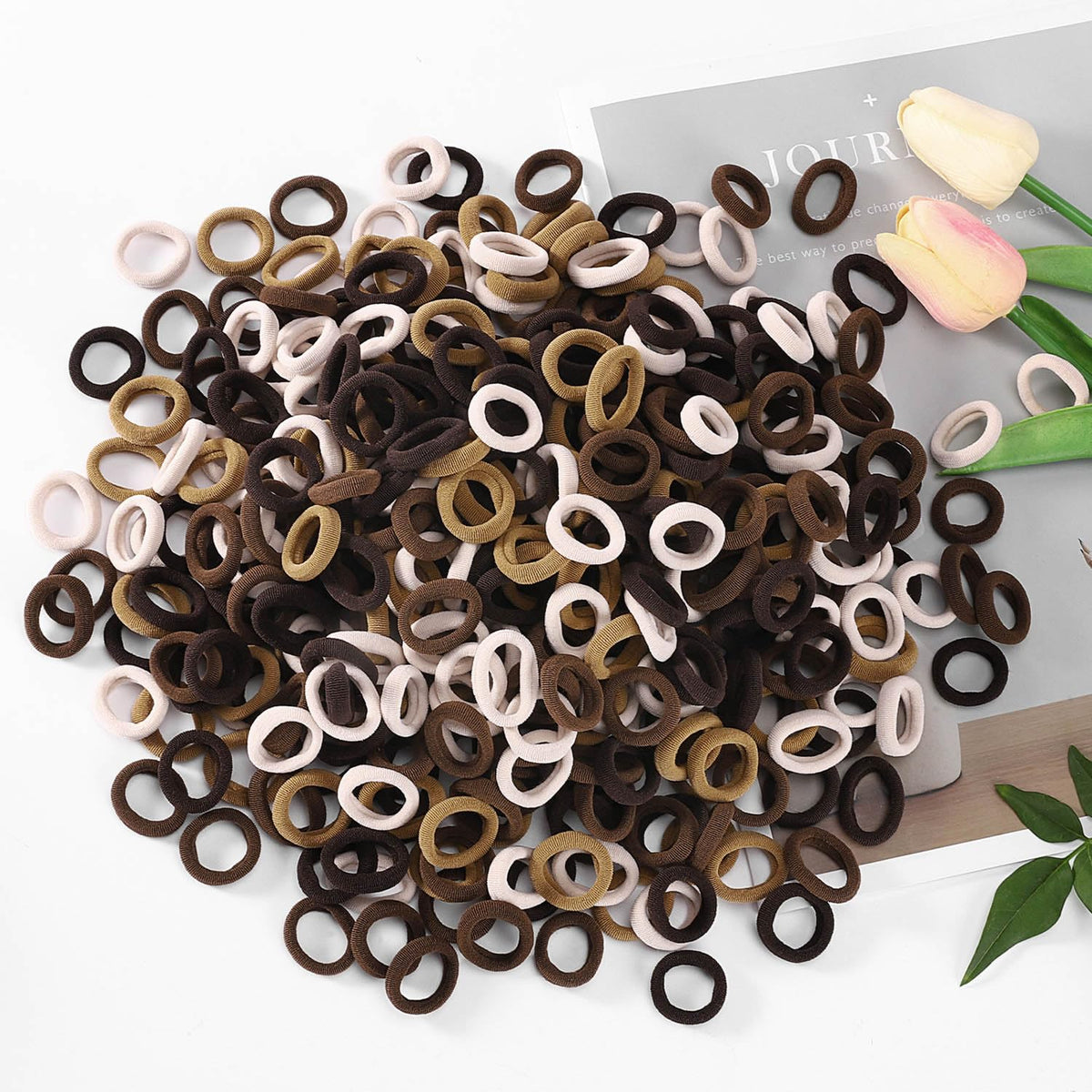 200 Pack Hair Ties BEoffer Baby Toddlers Girls Elastics Hair Band No Damage