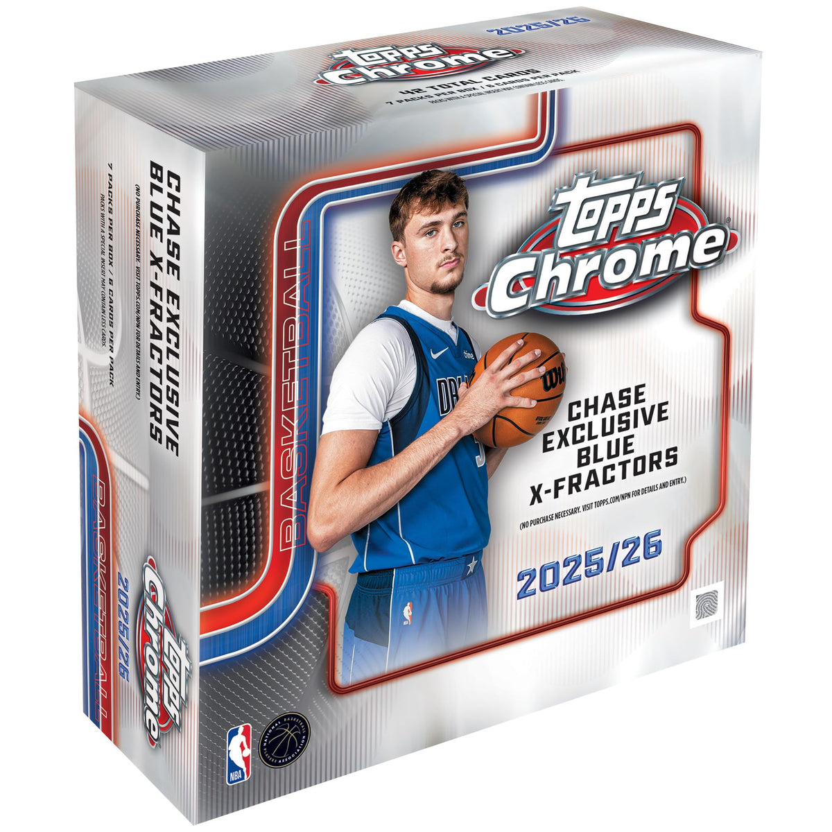 2025-26 Topps Chrome NBA Basketball - Factory Sealed - Value Box
