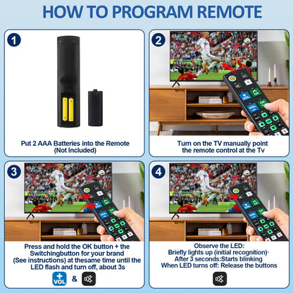 Universal Remote Control for Almost All LG TVs, for LG TV Remote