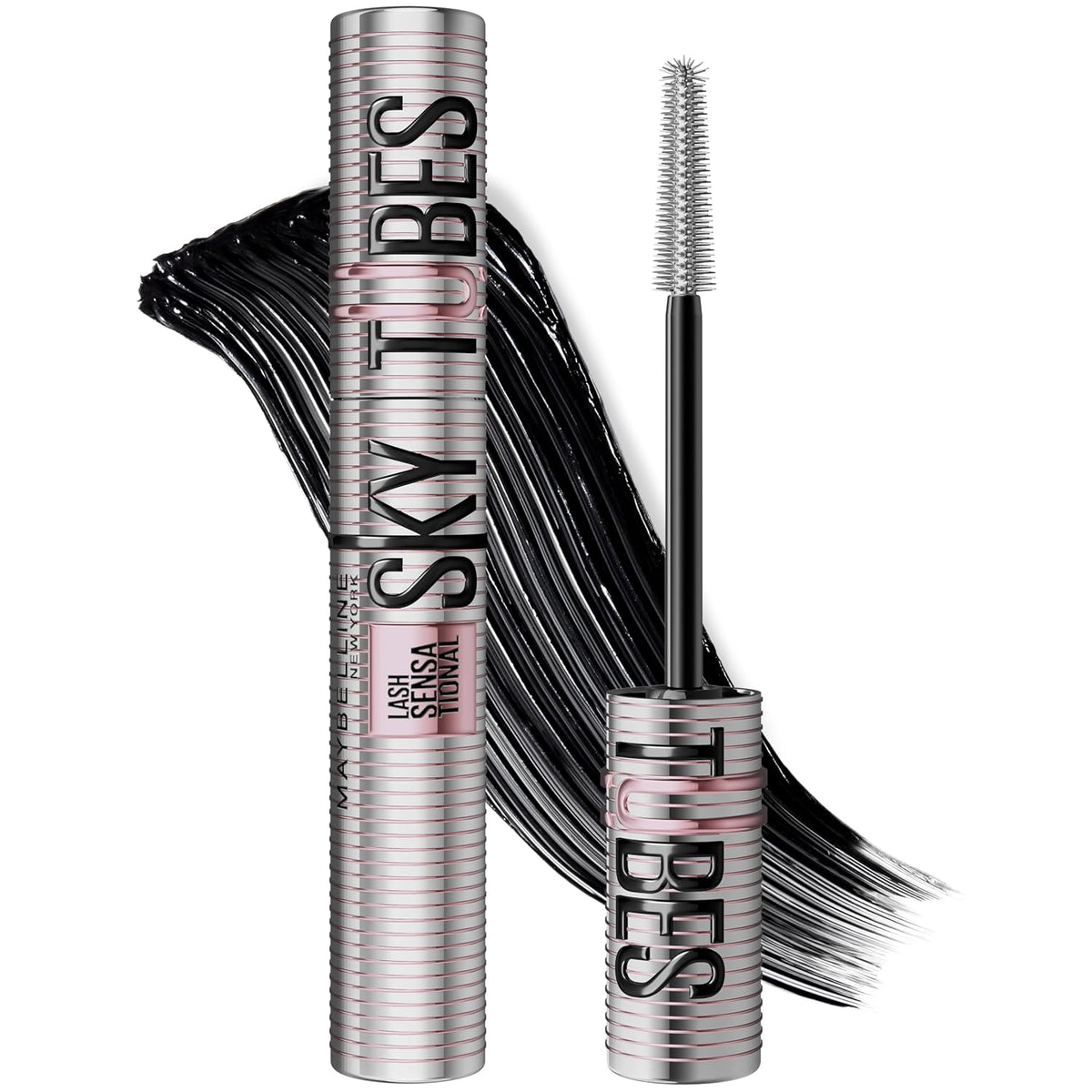 Maybelline Lash Sensational Sky Tubes Tubing Mascara, Very Black
