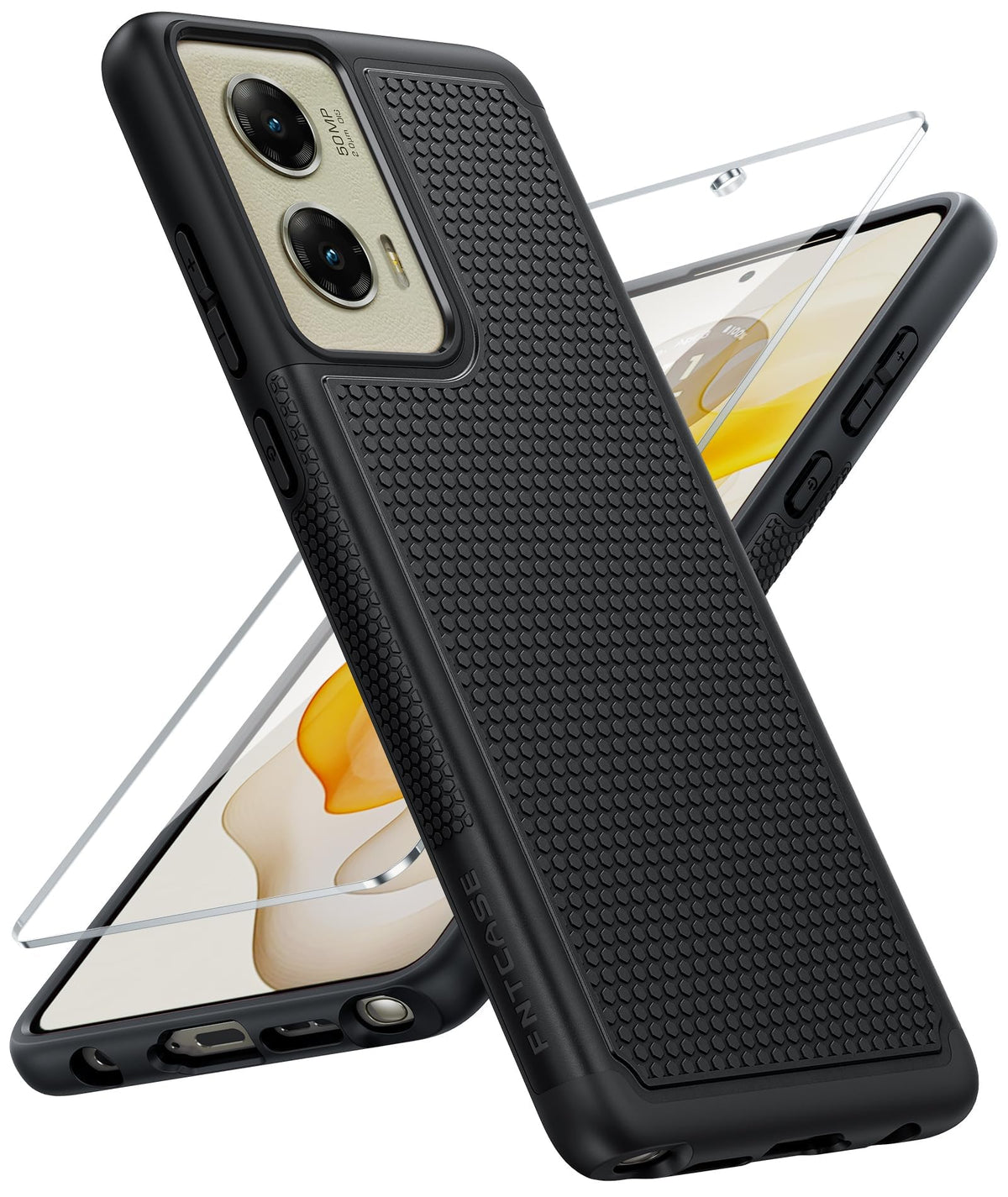 FNTCASE for Google Pixel 9a Case: Green Non Slip Textured