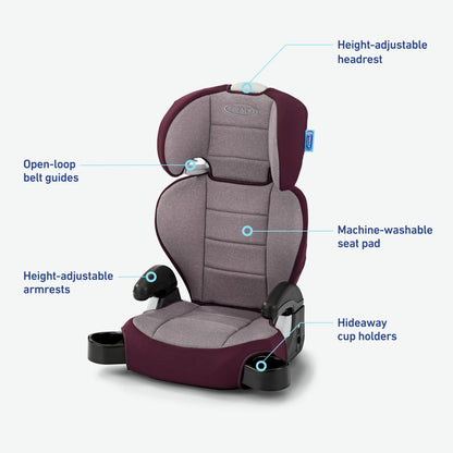 Graco TurboBooster 2.0 Highback & Backless Booster Car Seat, Declan