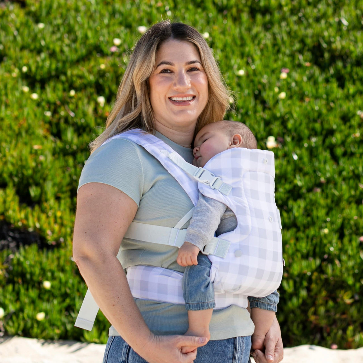 Infantino Flip 4-in-1 Baby Carrier Convertible Ergonomic, Gray