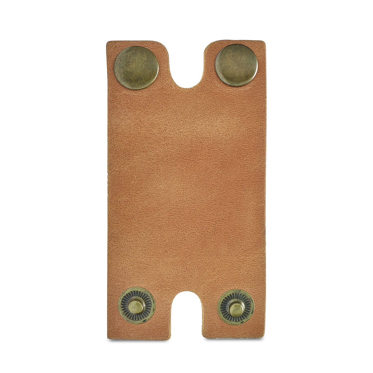 Safety Razor Head Protecting Leather Cover, Genuine Cowhide Leather Double Edge Safety Razor Case Accessories for Travel, Butterfly Razor Case (Cognac)
