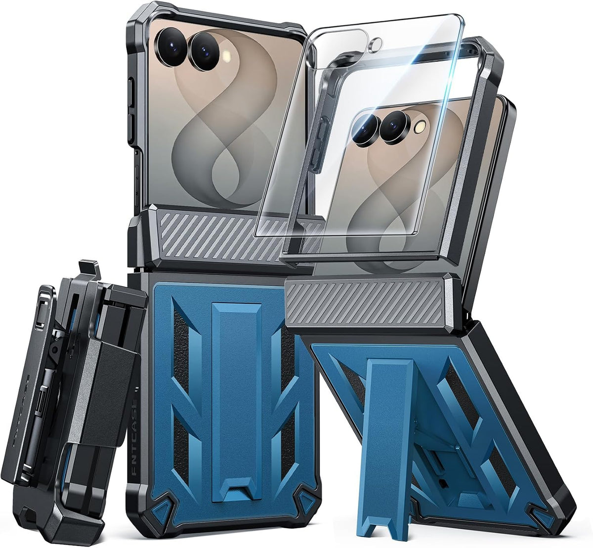 FNTCASE for Google Pixel 11 Pro XL Case with Built-in Screen Protector