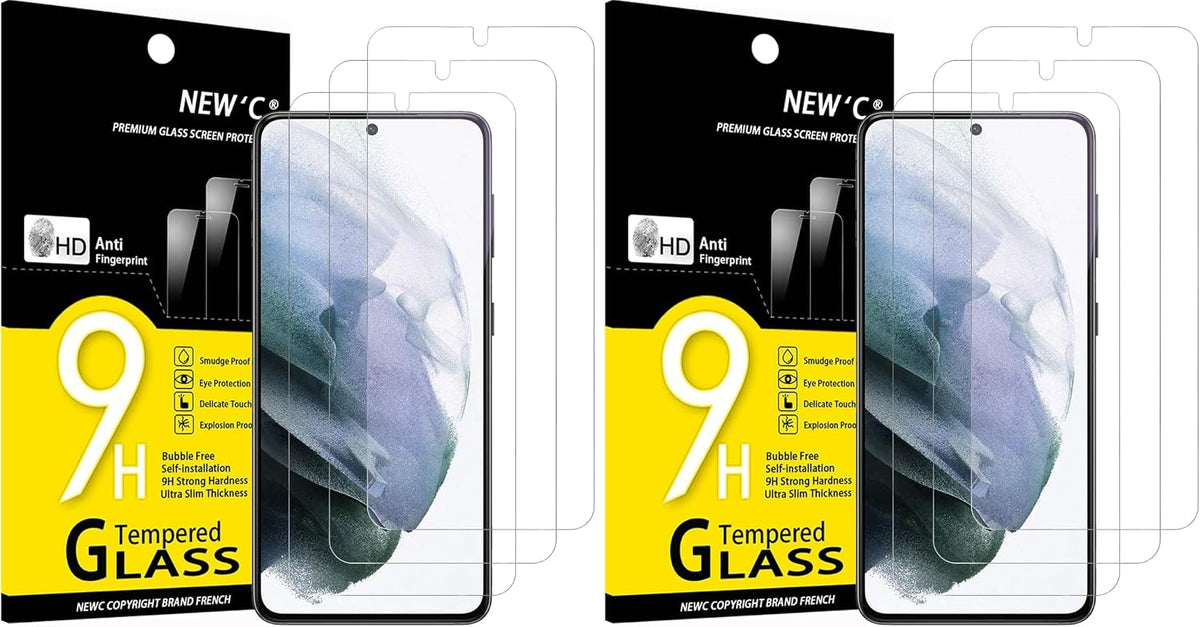 NEW'C for Samsung Galaxy S23 6.1" (SM-S911),Screen Protector Tempered Glass