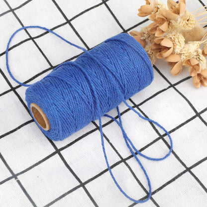 jijAcraft 50M White Cotton String: 2MM Cooking String for DIY Crafts