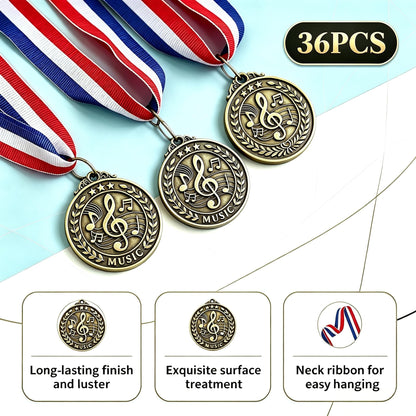 36pcs Medals for Awards,Award Medals