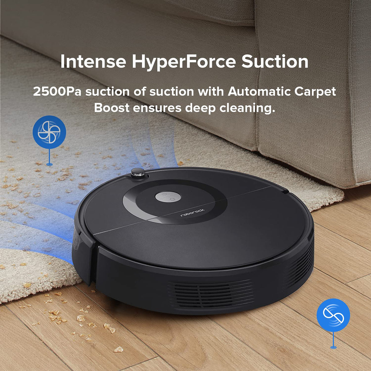 roborock Q7 M5+ Robot Vacuum and Mop, Up to 7-9 Weeks Self-Empty, 10000Pa