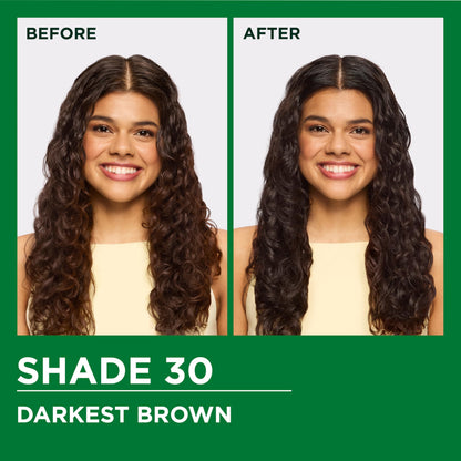 Garnier Nutrisse Ultra Crème Hair Color, 33 Darkest Golden Brown, 1 Count