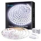 Govee Warm White LED Strip Lights 16.4ft with Control Box, 3000K, Dimmable