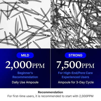 medicube Exosome Shot Zero 2,000 PPM Spicule Facial Serum For Pores & Sebum