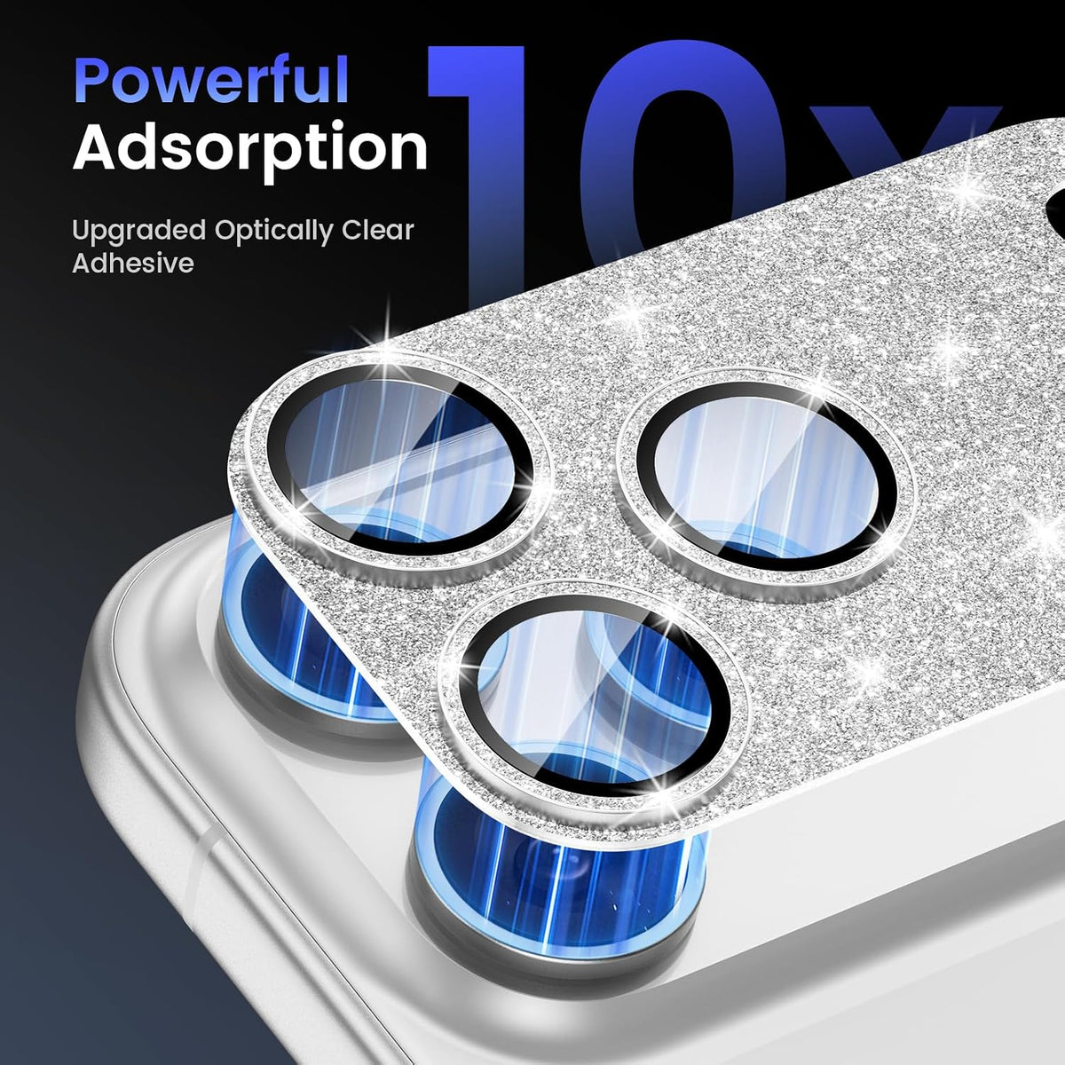 Tensea for iPhone 15 Pro Max/iPhone 15 Pro Camera Lens Protector