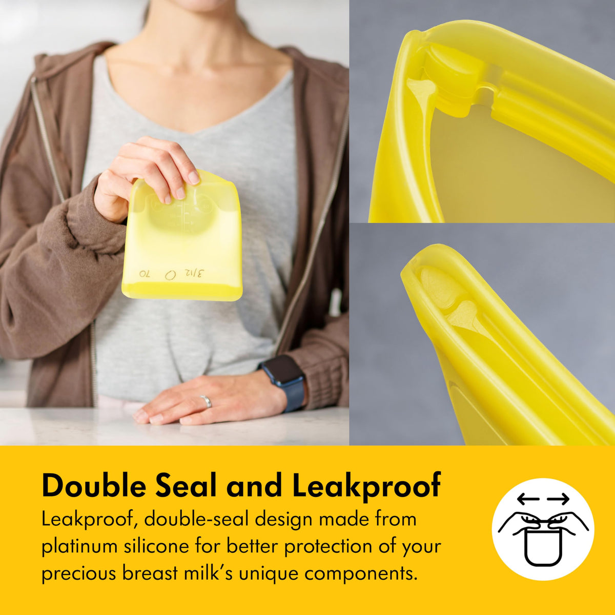 Medela Easy Pour Breast Milk Storage Bags, 200 Count, 7 oz/210 ml