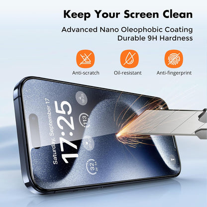 UNBREAKcable 3-Pack Screen Protector for iPhone SE 2022/SE 2020, iPhone 8/7