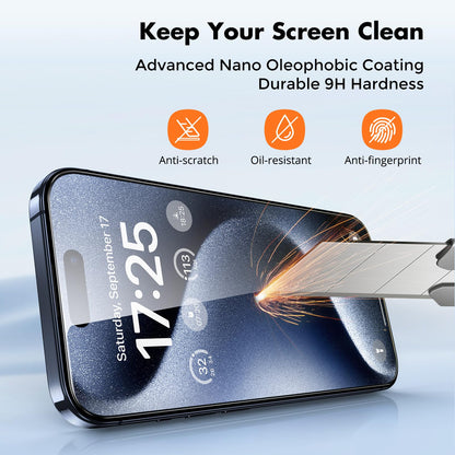 UNBREAKcable 2-Pack Screen Protector for iPhone 14 Plus/13 Pro Max