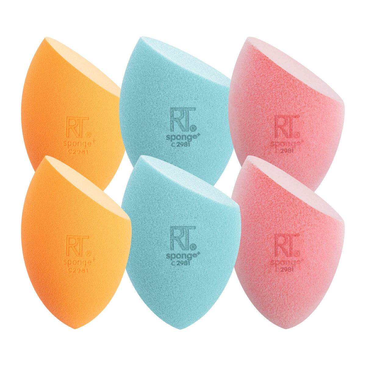 Real Techniques Mini Miracle Complexion Sponge for Makeup, 4 Count
