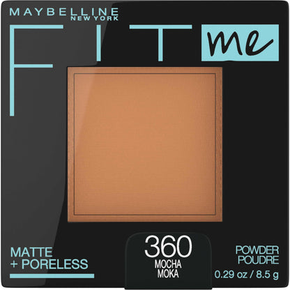Maybelline Fit Me Matte + Poreless Pressed Face Powder Makeup & Setting Powder, Classic Ivory, 1 Count