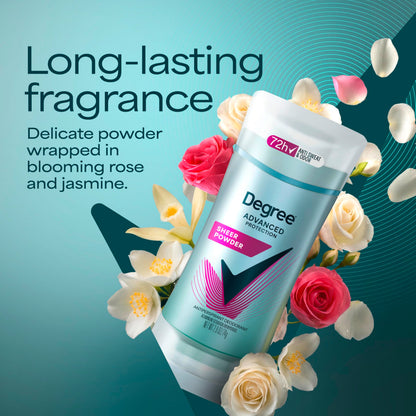 Degree Advanced Protection Antiperspirant Deodorant Vanilla & Jasmine 2.6oz